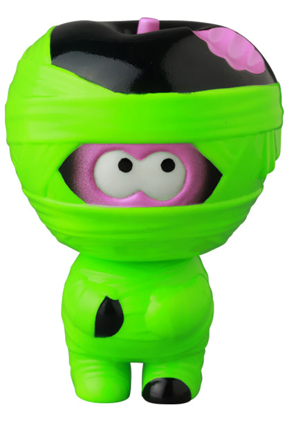 VAG Series 41 Human Robot Yummy Mummy, a 2.5-inch vinyl toy with a pink face, part of a blind box collection.