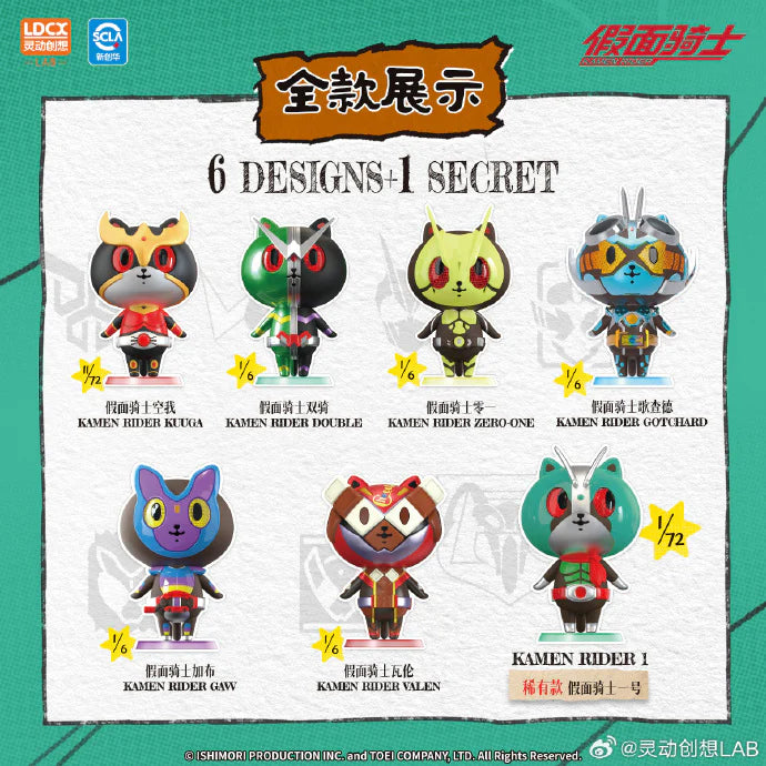 Artverse – BAKETAN BLOG × Kamen Rider Art Vinyl Series Vol.1 Blind Box