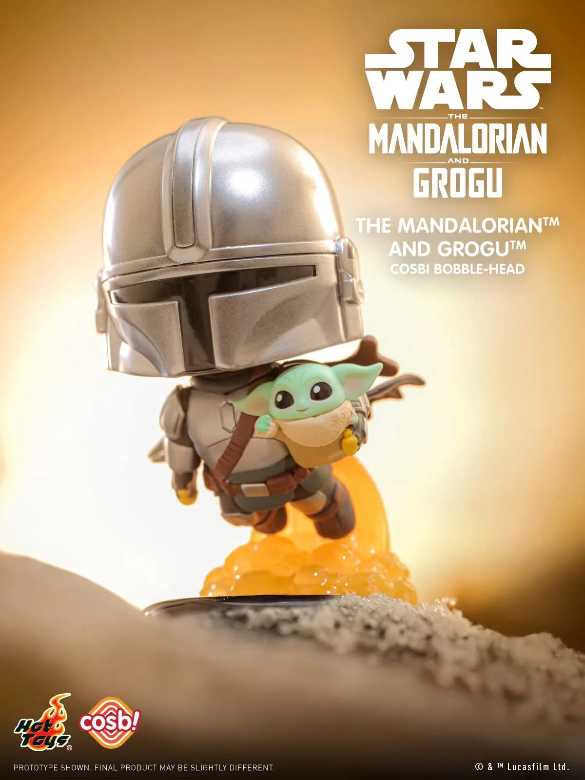 The Mandalorian & Grogu COSBI Mini Figure Blind Box