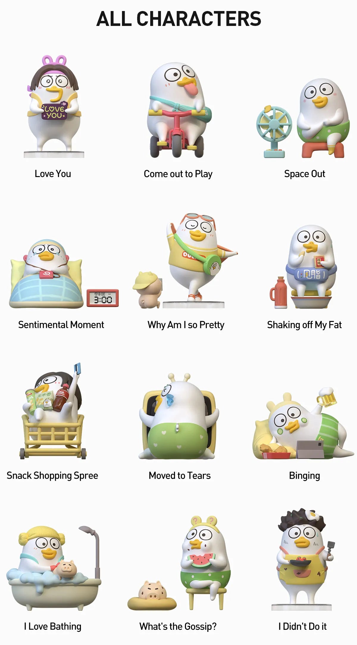 Duckyo's Leisure Life Blind Box Series