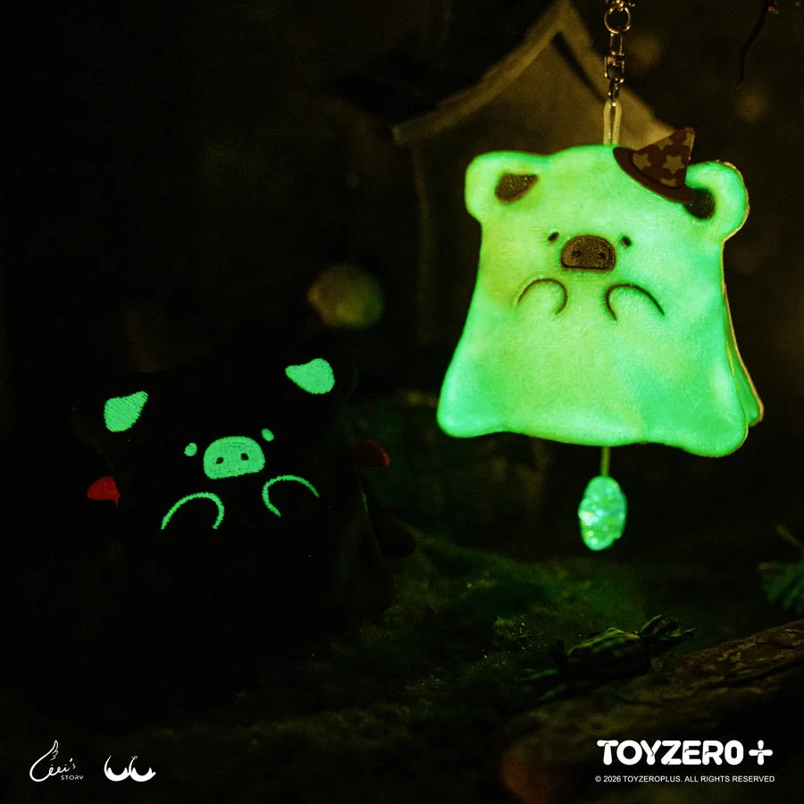 LuLu the Piggy Horror Story Series - Moody Boo Plush Keychain Blind Box