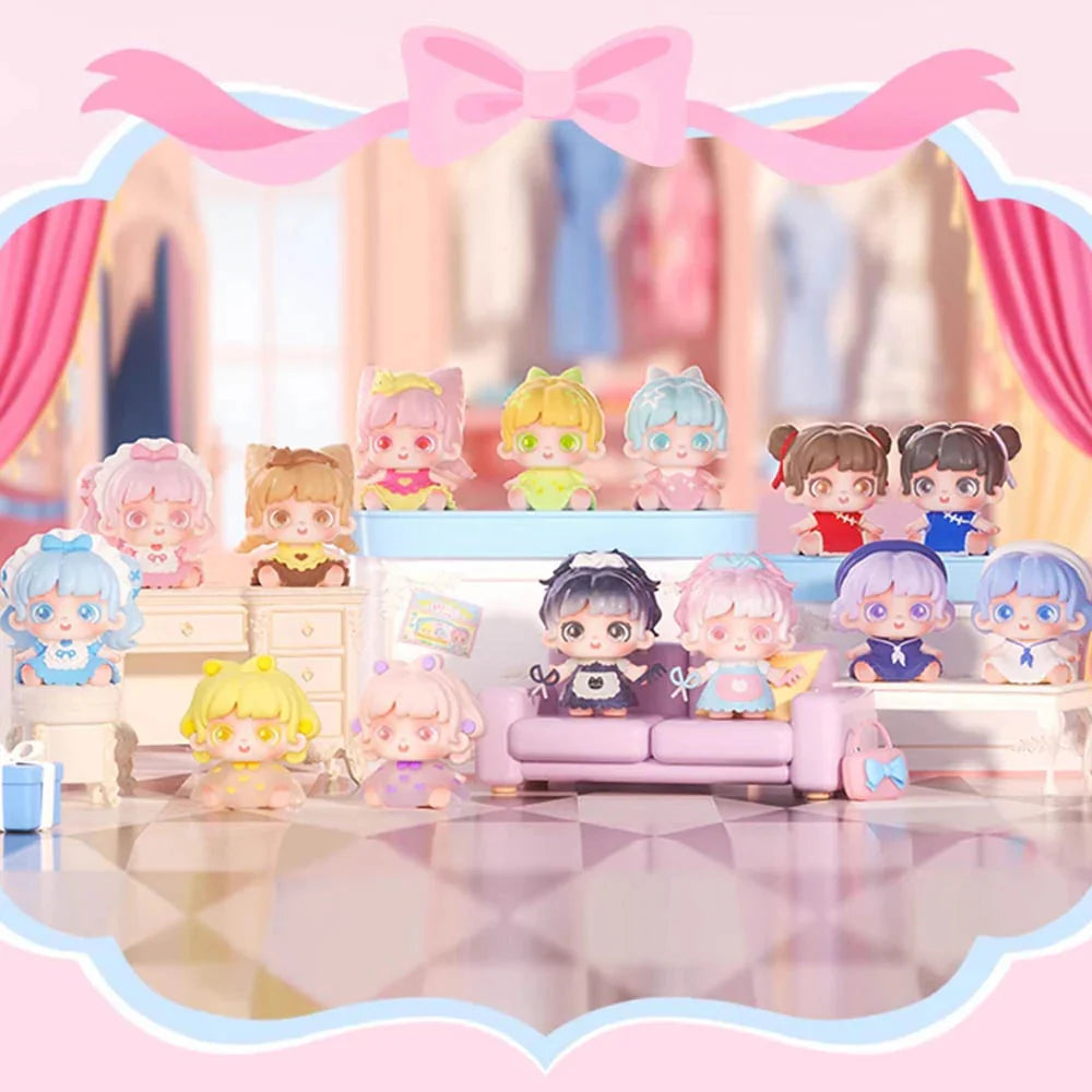 Miana Transformable Styling House Mini Series Blind Box, featuring cartoon-style toy design. Preorder for shipment in August 2025.