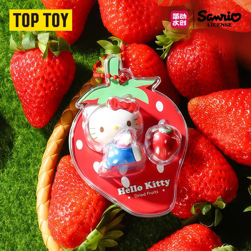 Mini Hanging Card‑Hello Kitty Sweet Fruit Tale Series Blind Box - Preorder