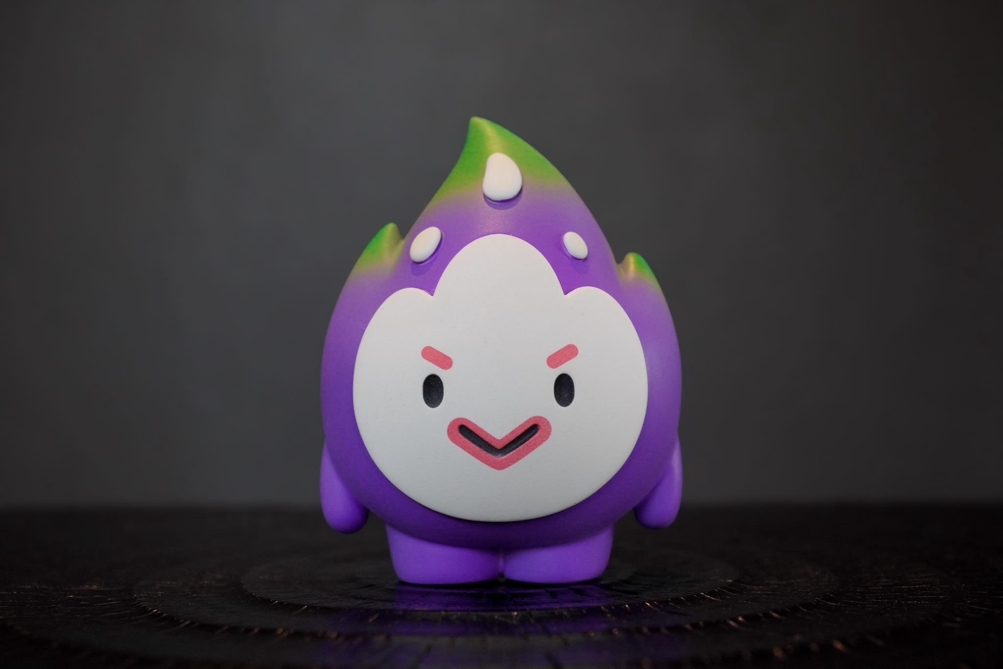 FLAMEY Joker by MUPA Toy, a limited-edition, 7cm resin figure, available exclusively at Strangecat Toys, known for unique blind box and art toys.