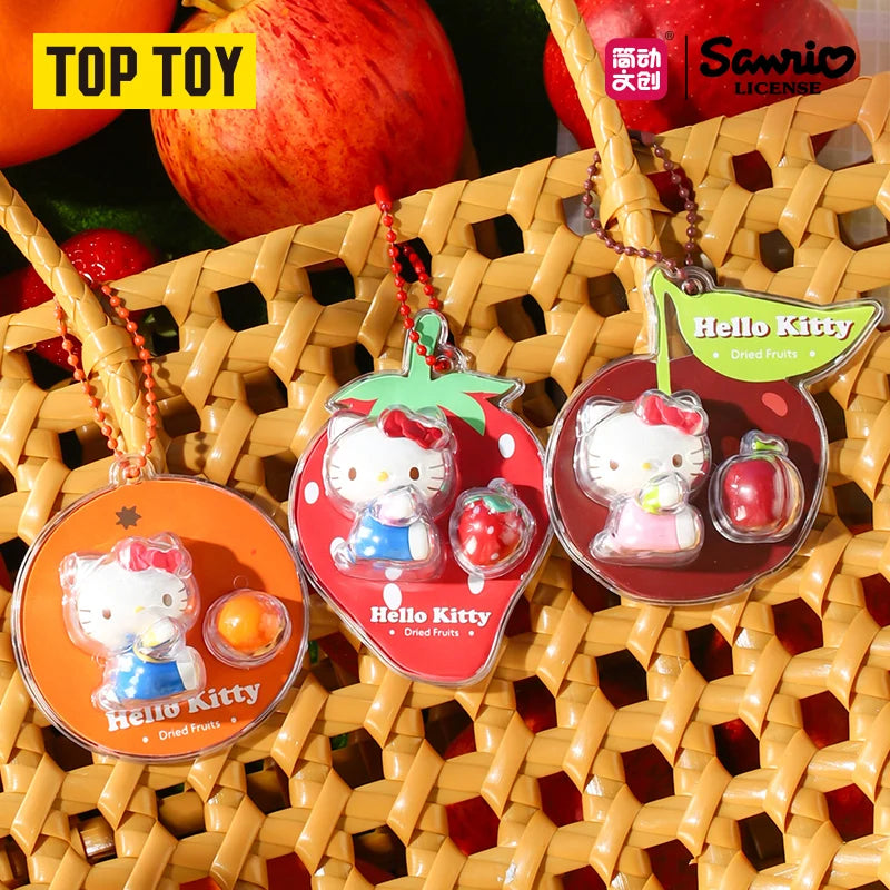 Mini Hanging Card‑Hello Kitty Sweet Fruit Tale Series Blind Box - Preorder