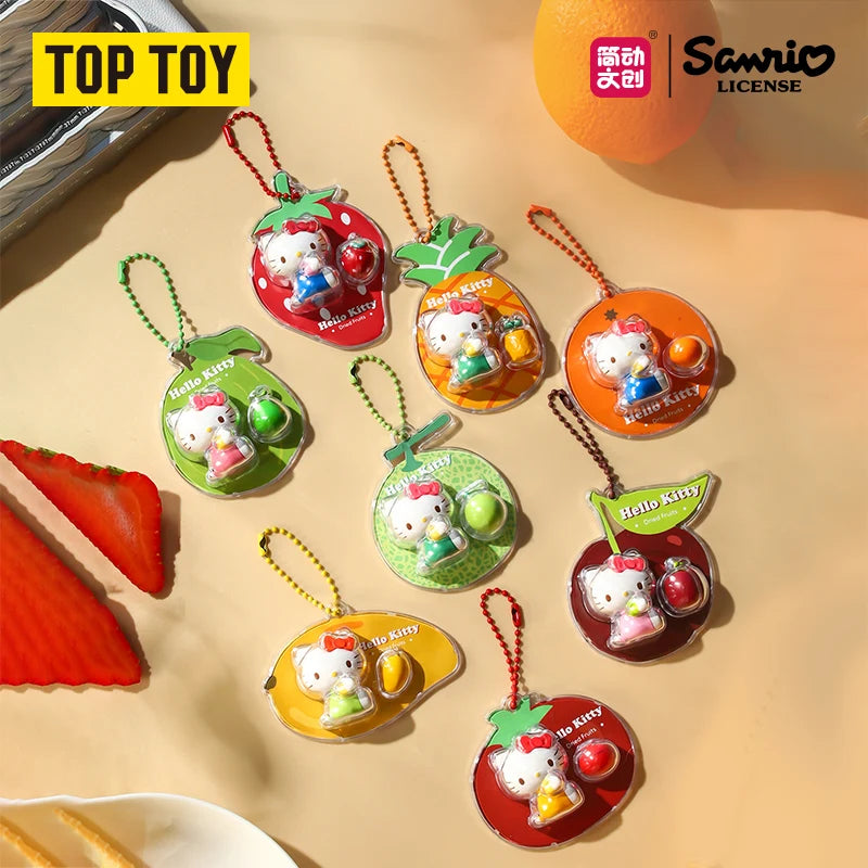 Mini Hanging Card‑Hello Kitty Sweet Fruit Tale Series Blind Box - Preorder