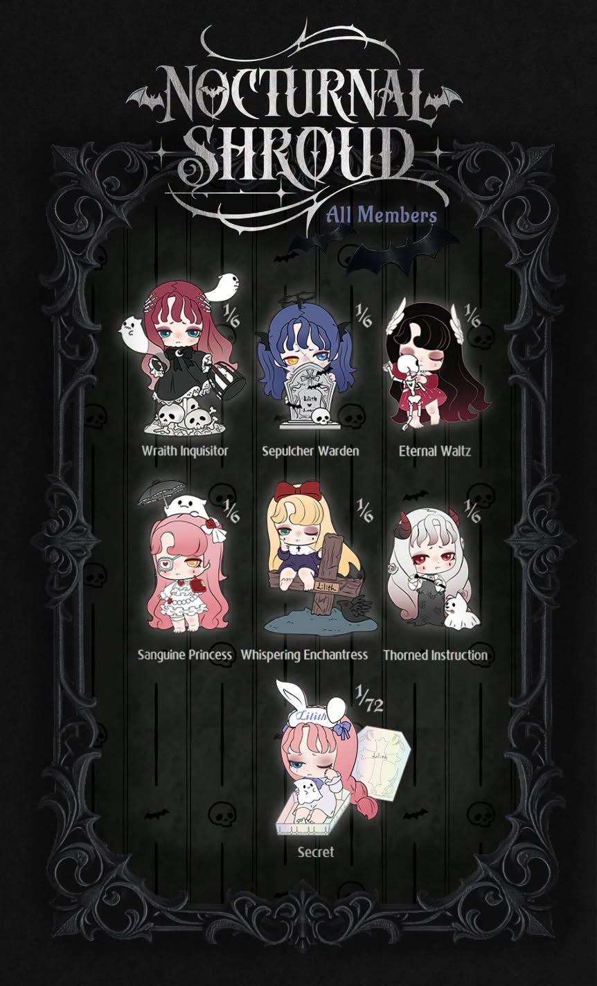 Lilith - Nocturnal Shroud Series Blind Box