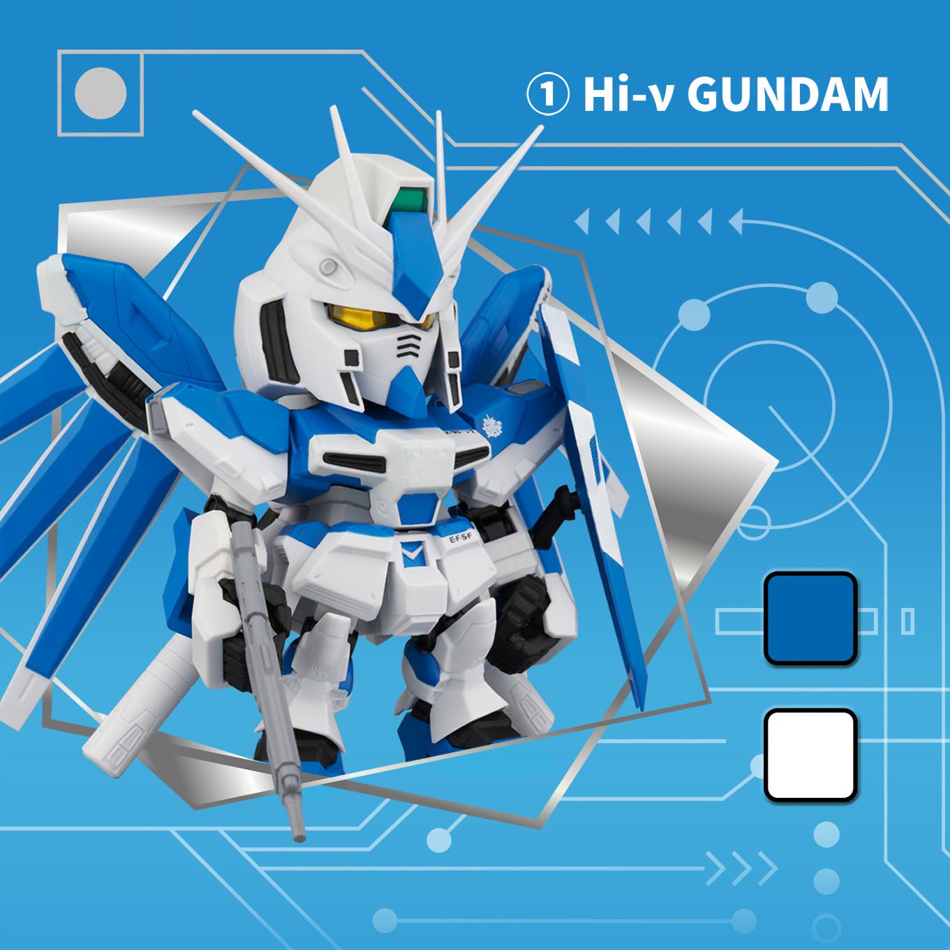QMSV MINI Hi-ν Gundam Blind Box