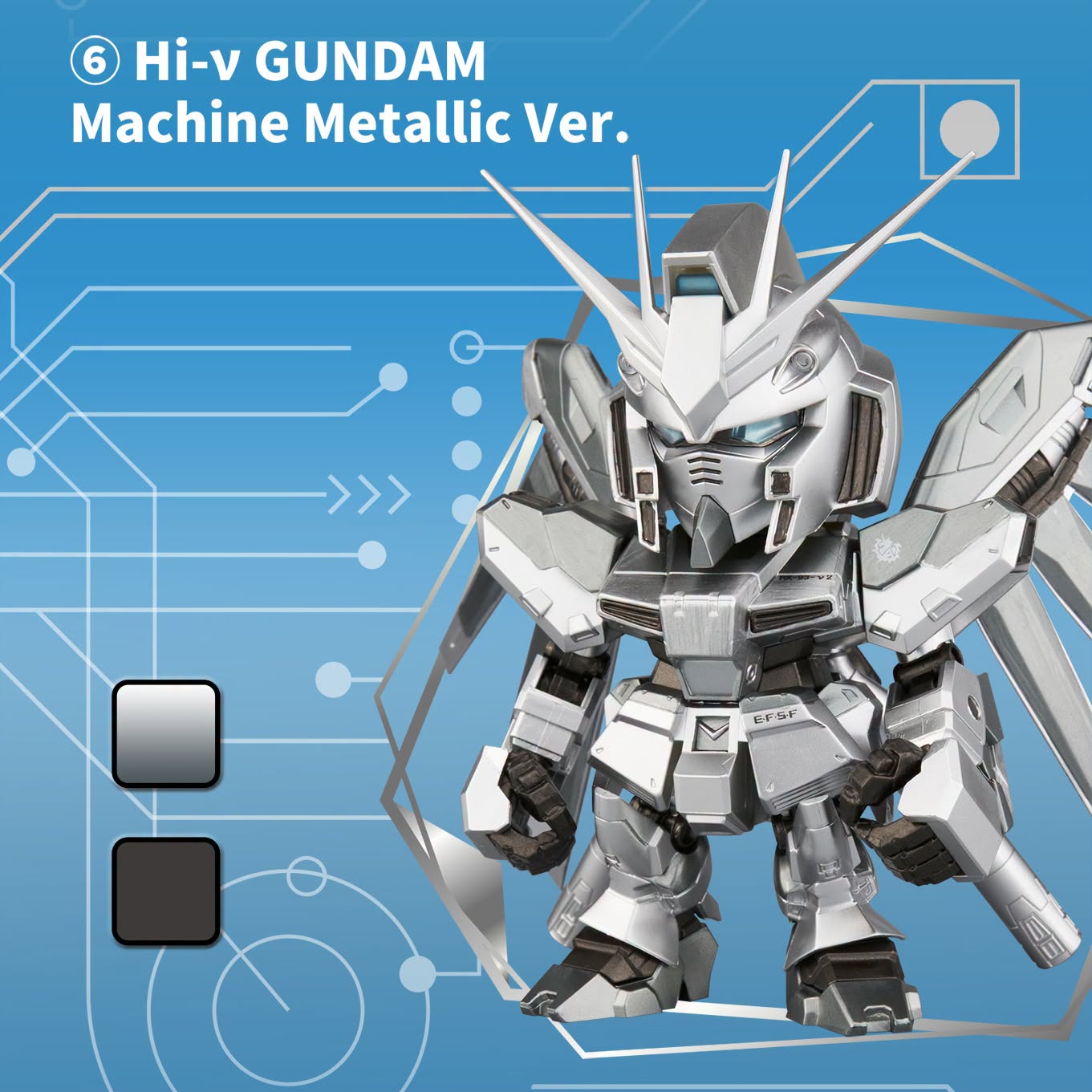 QMSV MINI Hi-ν Gundam Blind Box