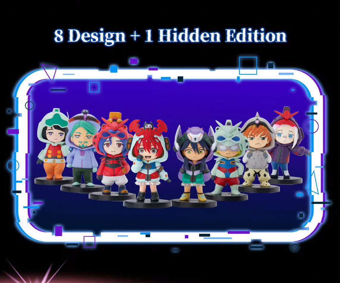 BNFIGURE Q Pajamars Mobile Suit Gundam GQuuuuuuX Ver. Blind Box