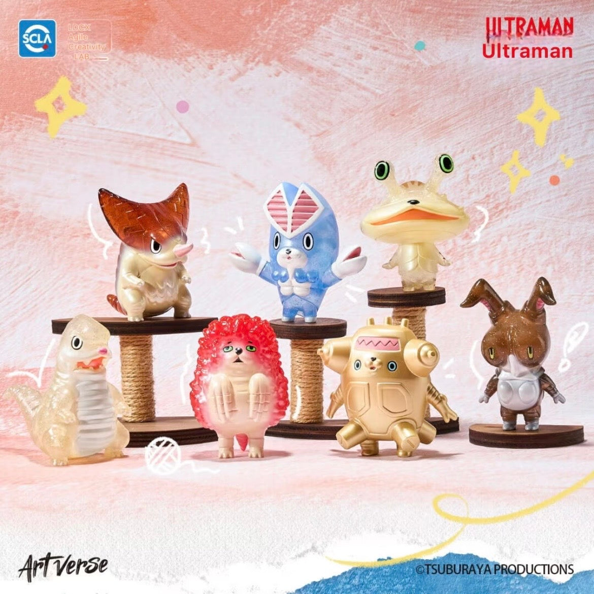 Artverse Ultraman Kaiju Art Vinyl Series – Baketan Vol.1 Blind Box