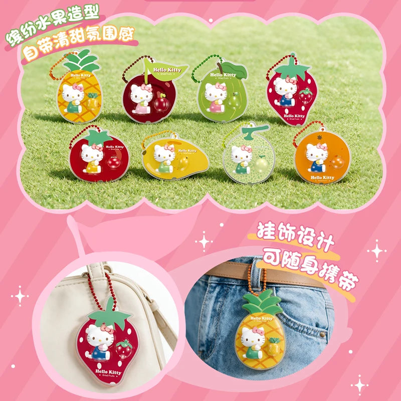 Mini Hanging Card‑Hello Kitty Sweet Fruit Tale Series Blind Box - Preorder
