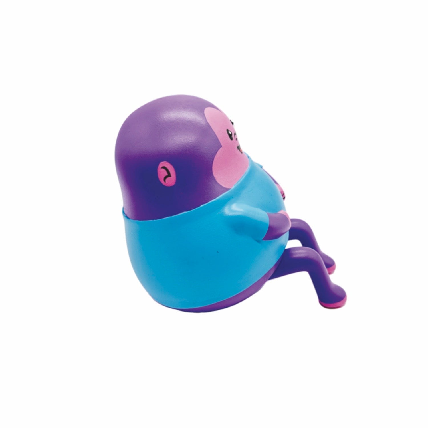 An art toy named Arlo's Playdate - Arlo Blonk by Prime, displayed on a canvas. Characteristic of Strangecat Toys' blind box and art toy store.