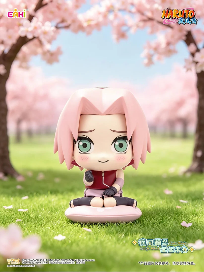 NARUTO SHIPPUDEN - Swift Wind Cute Ninja Sitting Series Figure Blind Box