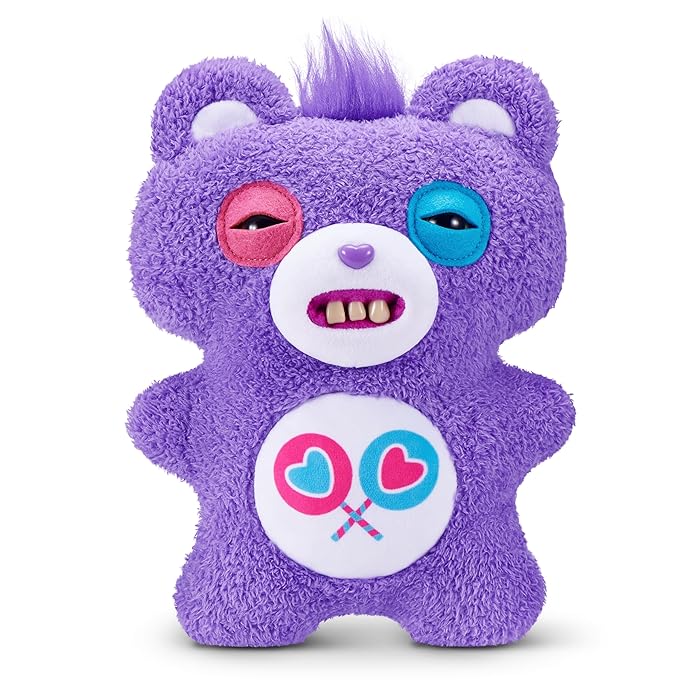 Fuggler Heart Care Bear Monster Keychain Plush Blind Box