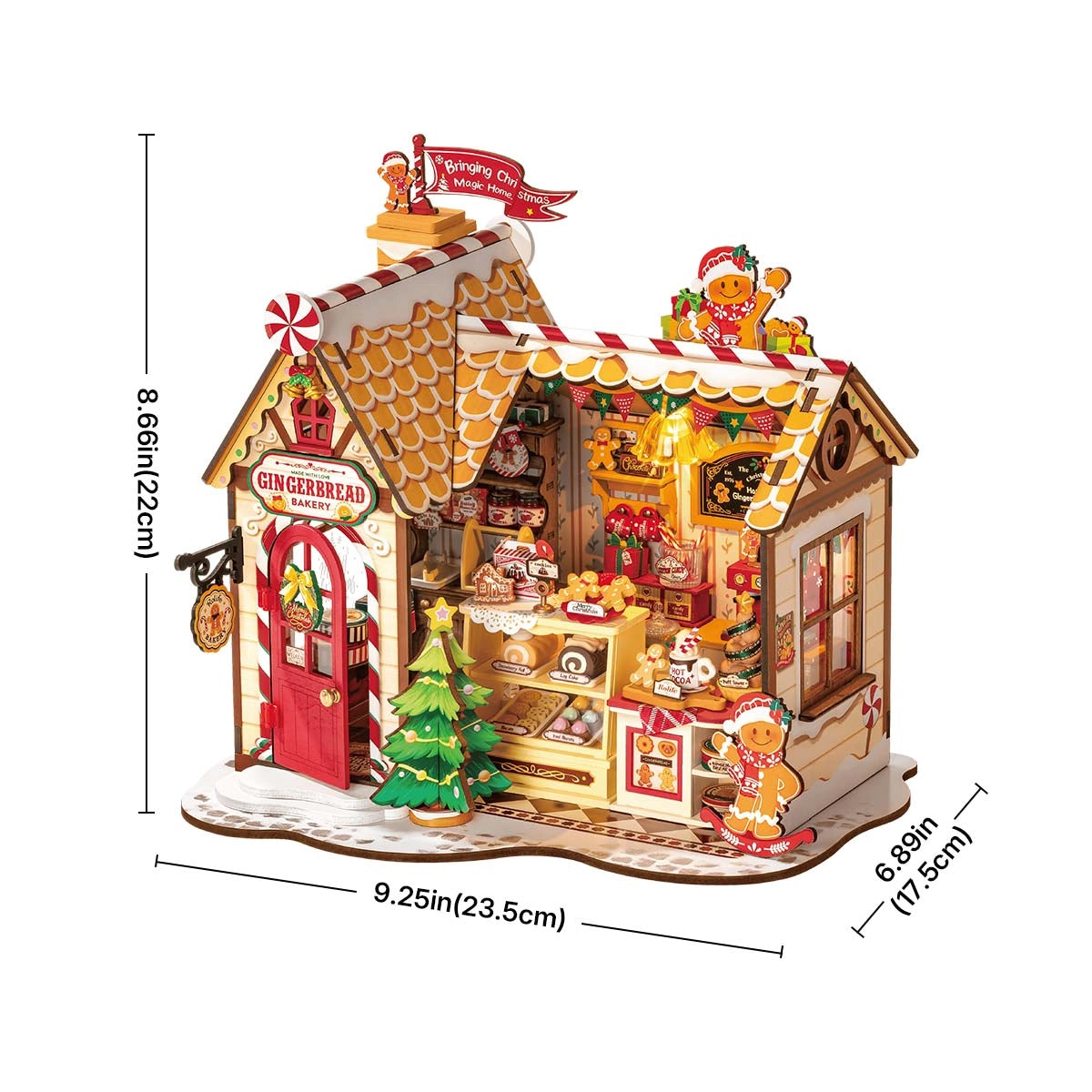 Rolife DIY Miniature House - Gingerbread House DG176