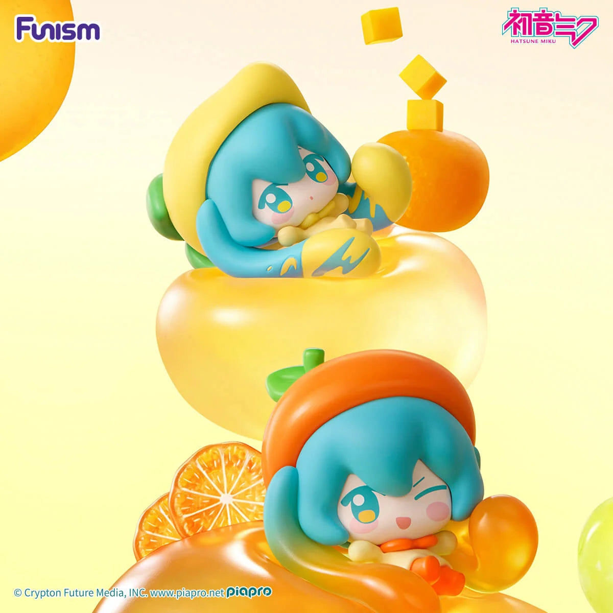 Hatsune Miku Fruit Candy Theme Qface Blind Box
