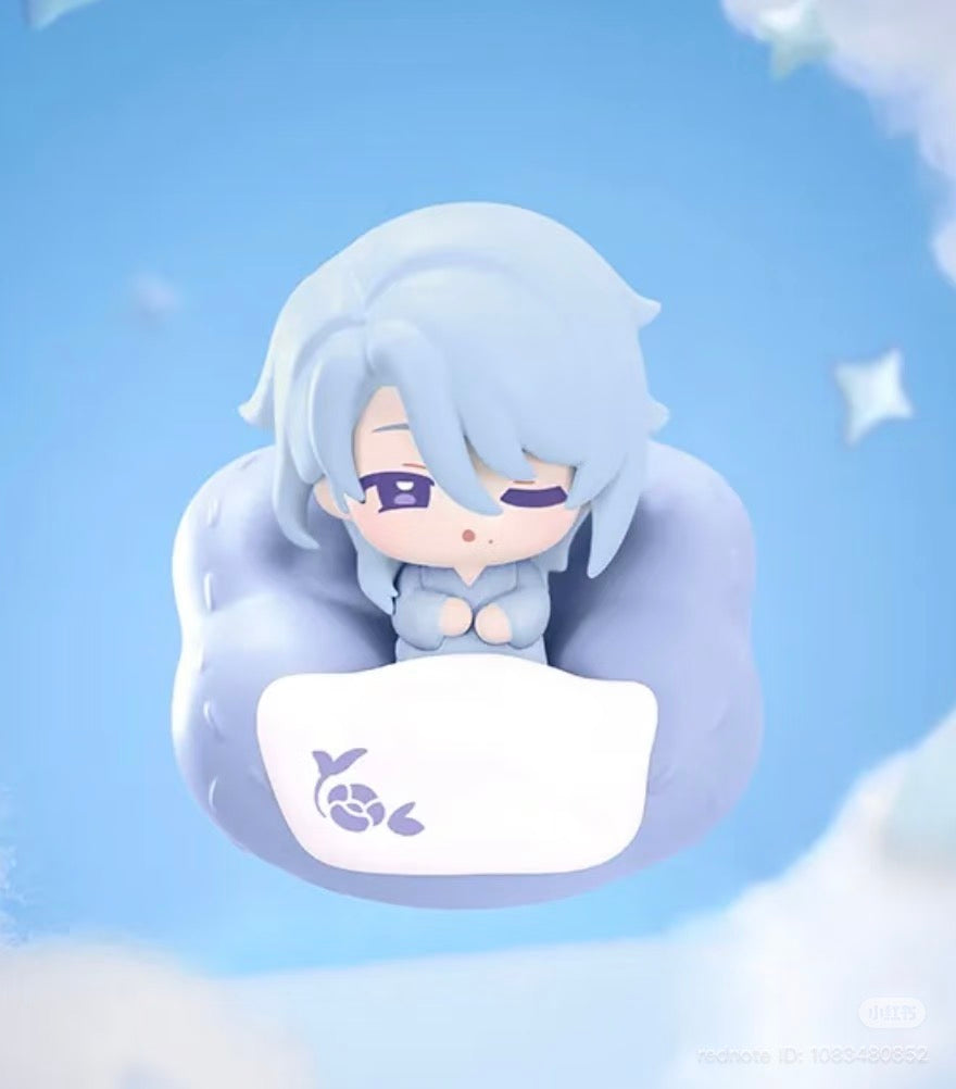 Genshin Impact Cloud Pillow Reverie Series Chibi Fridge Magnet Blind Box