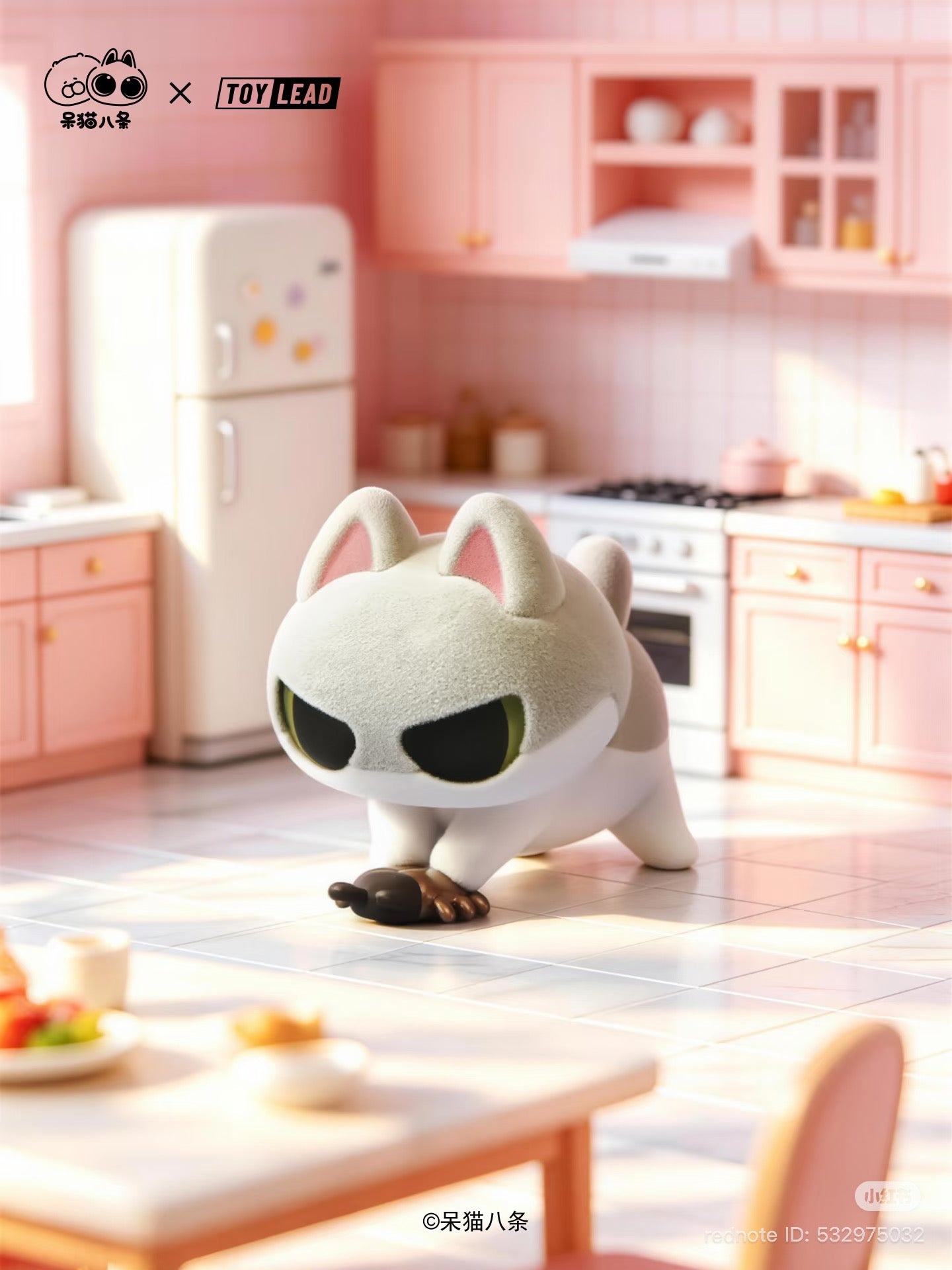 Daimao Eight Classic Memes Flocked Figure Blind Box