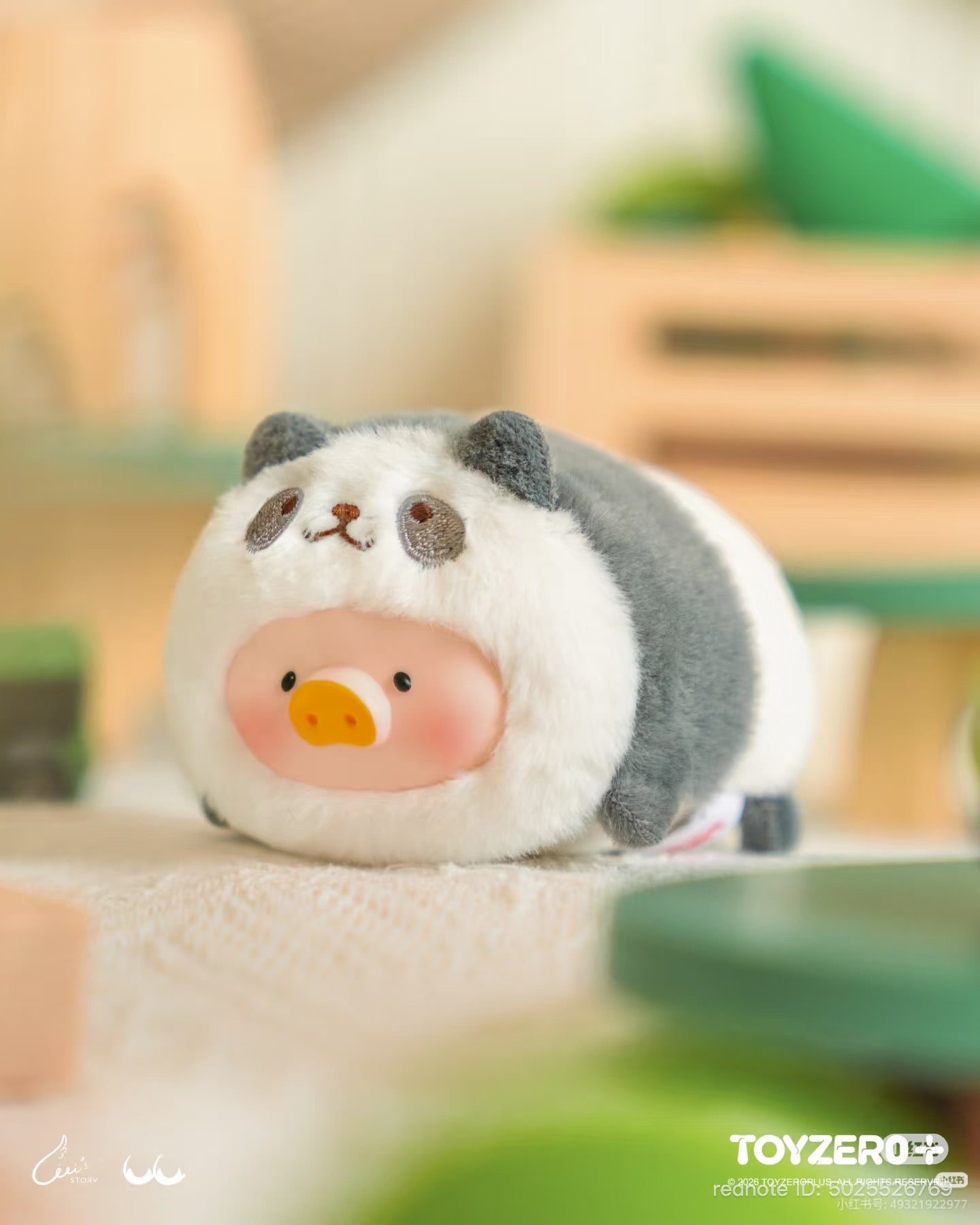 LuLu the Piggy Animal Party Vol. 2 - Stick together PVC Face Plush Keychain Blind Box