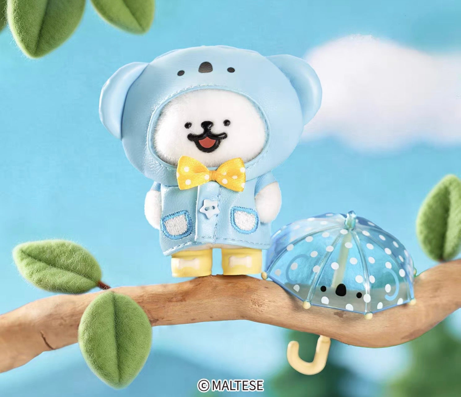 Maltese “What to Do on a Rainy Day?” Articulated Figure Blind Box