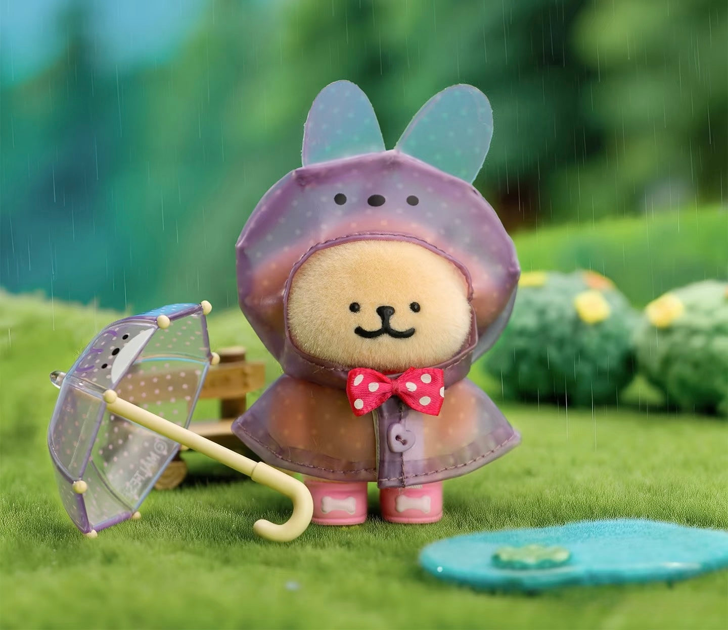 Maltese “What to Do on a Rainy Day?” Articulated Figure Blind Box