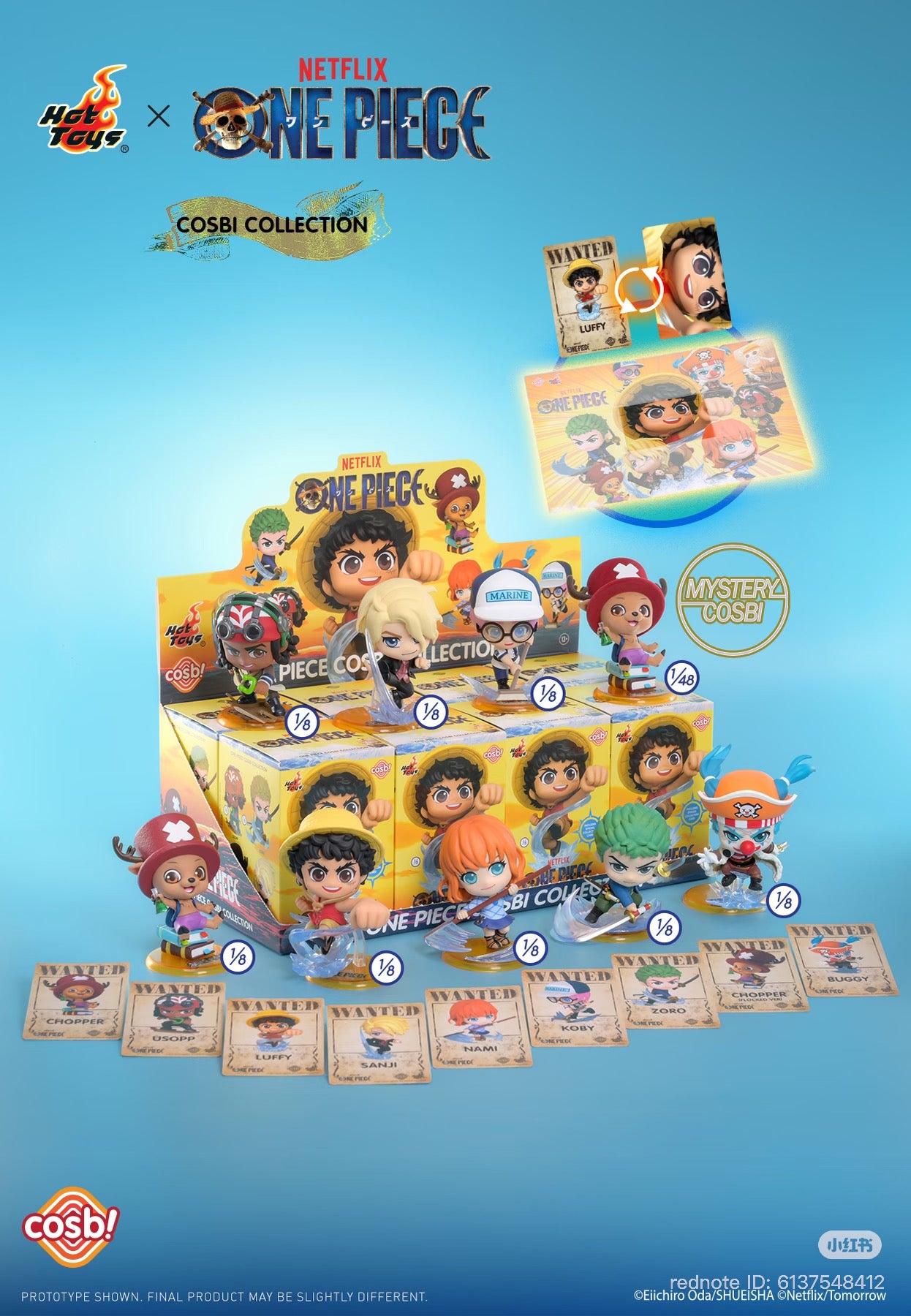 One Piece COSBI Collection Blind Box Series