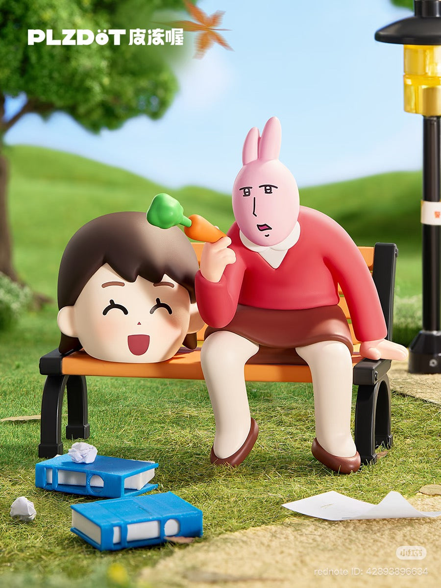 Irasutoya × My Friend Rabbit "Merge Up!" Series Blind Box Figures
