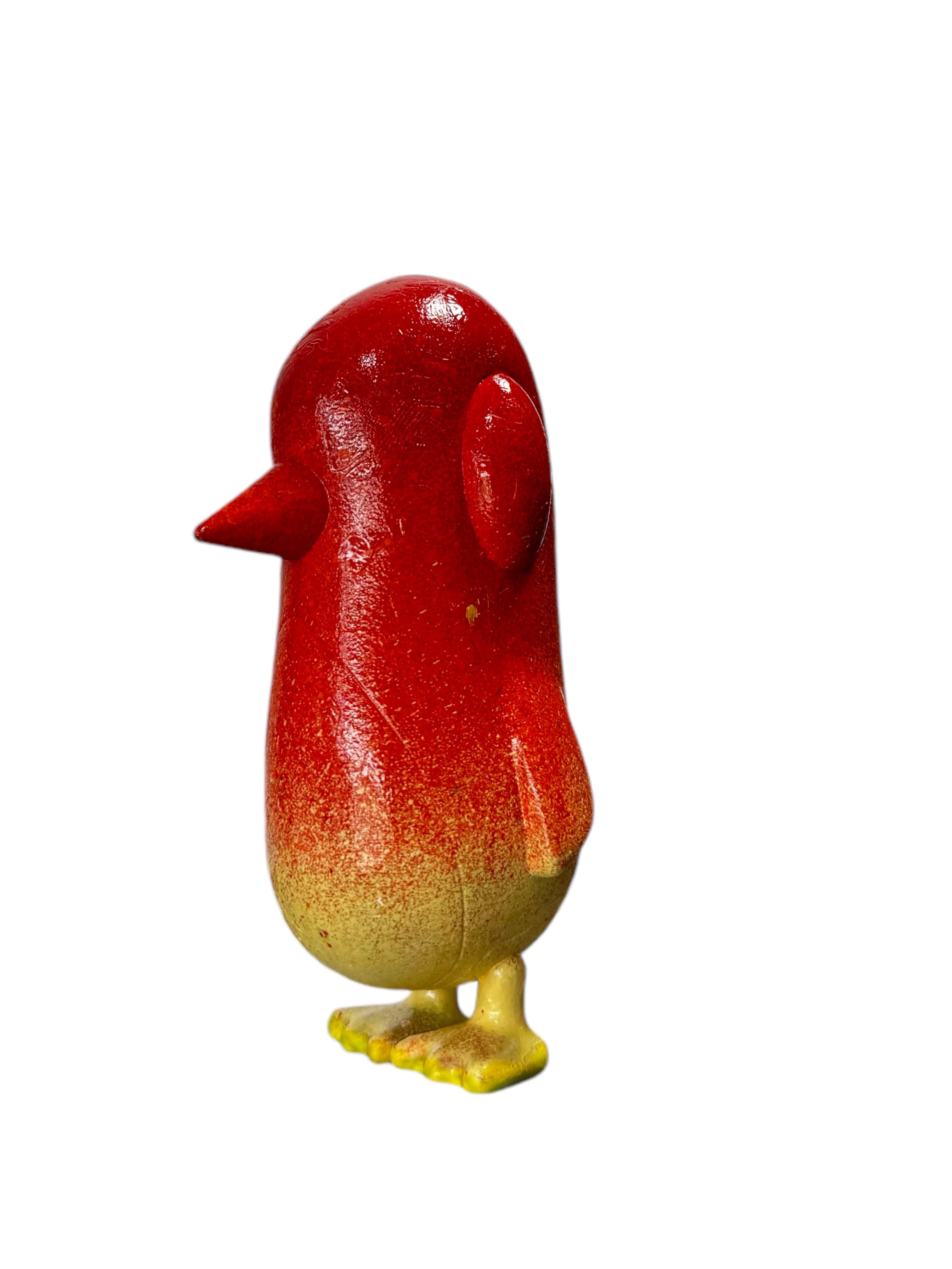 The Waddle Show - Sunkissed by Chris RWK, a mixed media vinyl toy depicting a unique, stylized character in a dynamic pose, featured at Strangecat Toys.