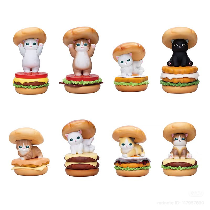 Mofusand Delicious Burger Figure BlindBox