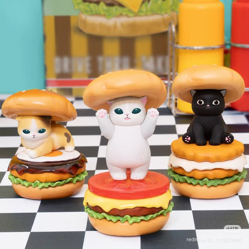 Mofusand Delicious Burger Figure BlindBox