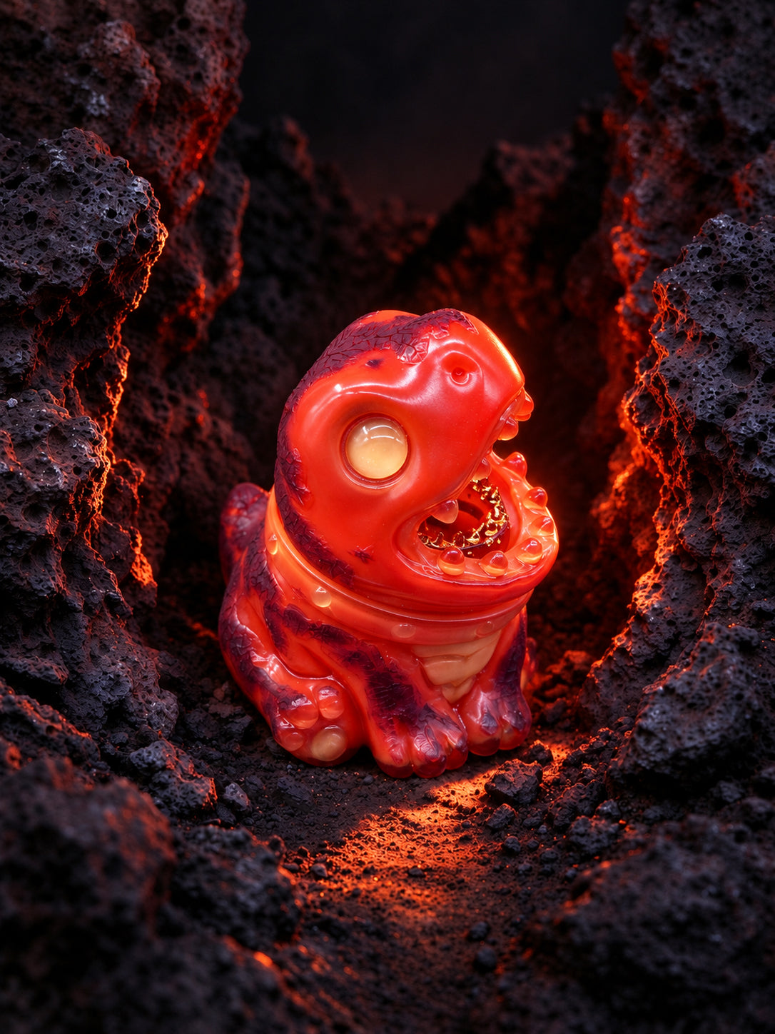 Lava Dino Cat by HOTRU - Preorder