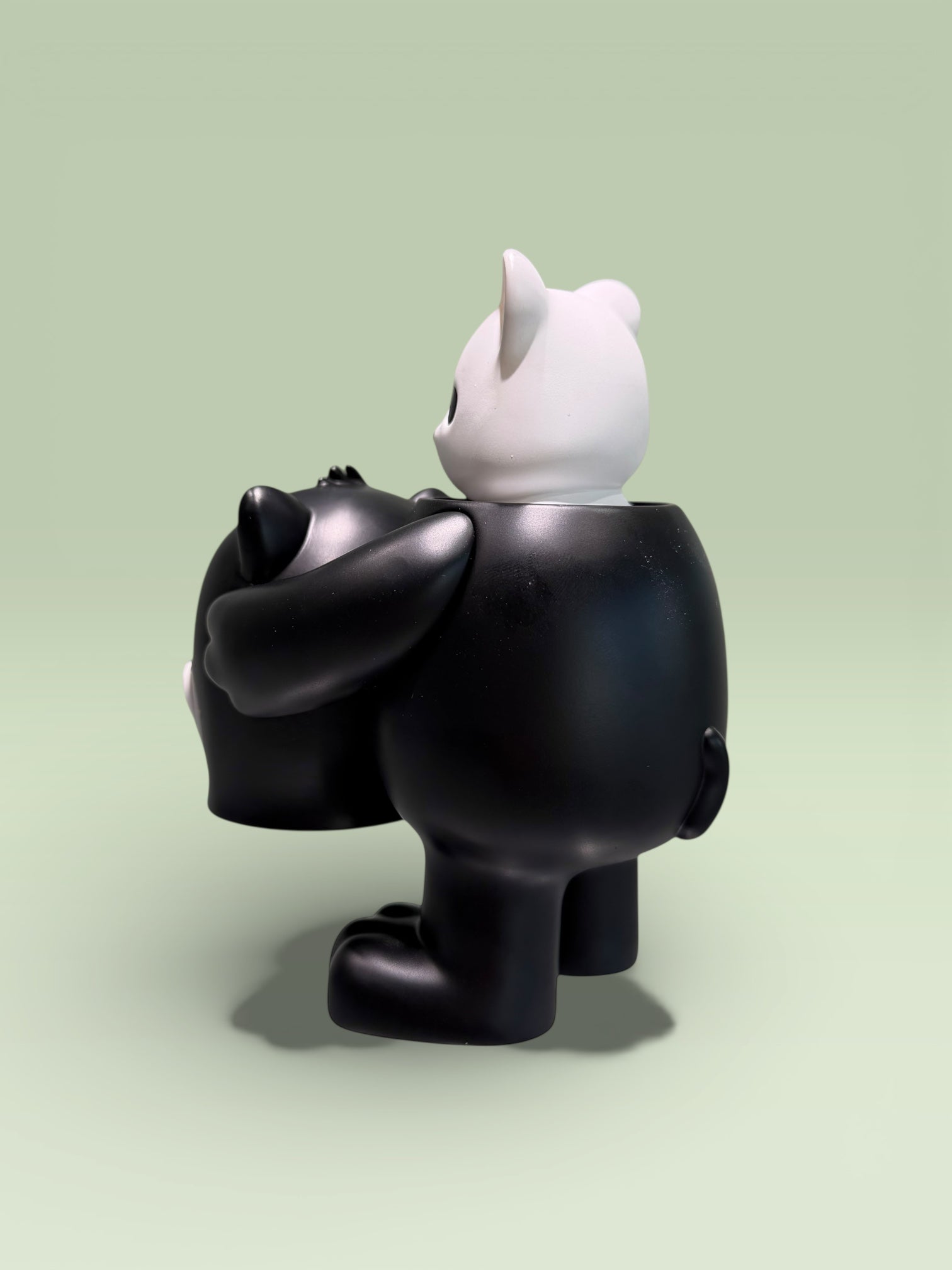 CollectedCon Luke Chueh Beans Exclusive figurine features two bear-like characters, crafted in resin, 5 tall. Available for preorder, limited to 50 pieces.