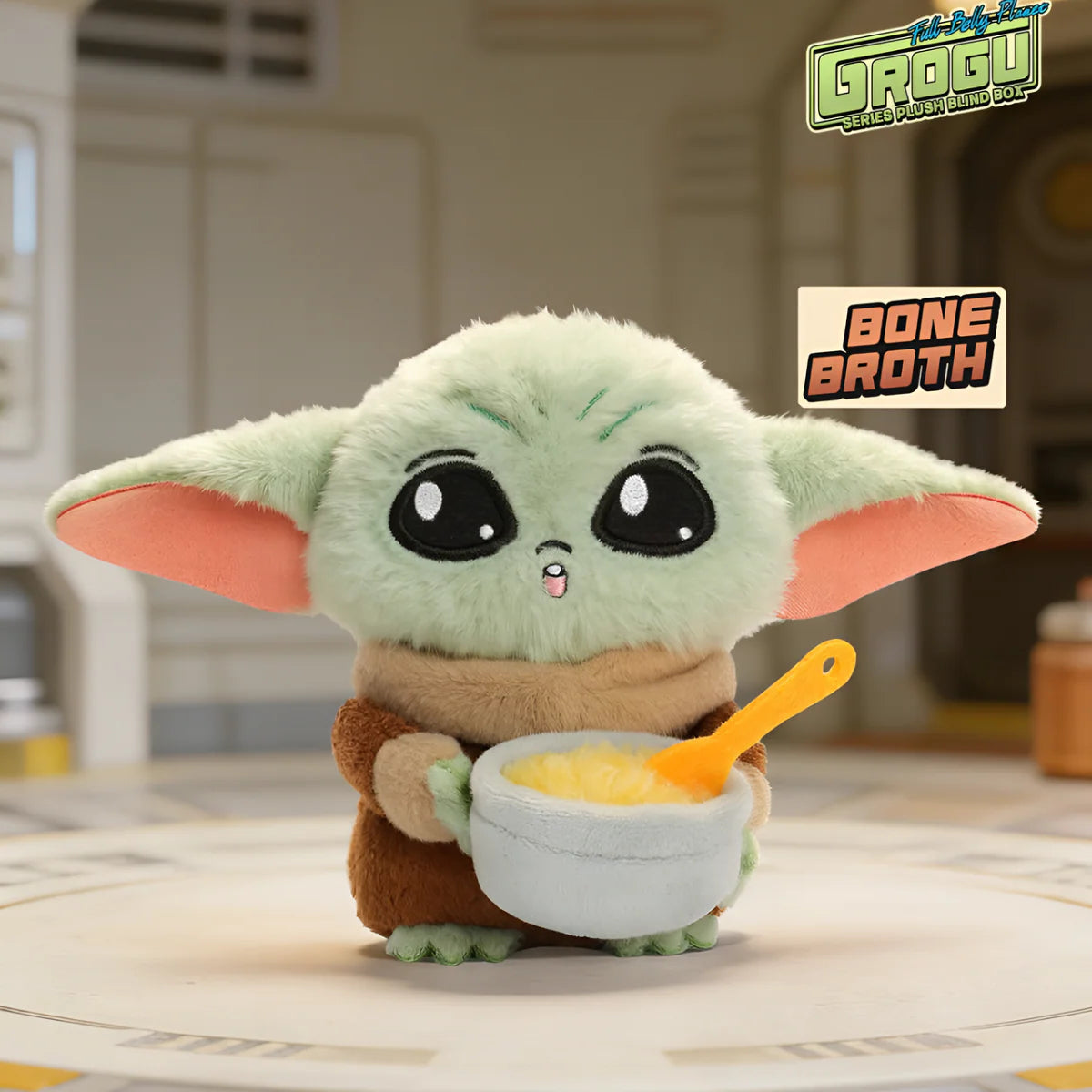 Grogu Chubby Planet Series Plush Keychain Blind Box