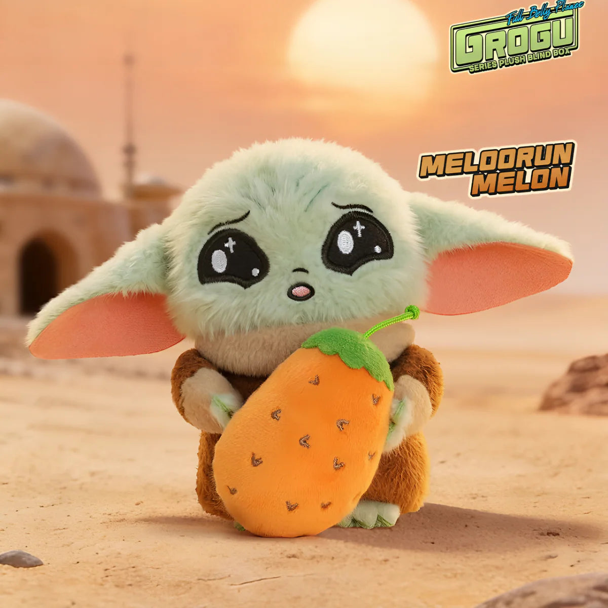 Grogu Chubby Planet Series Plush Keychain Blind Box