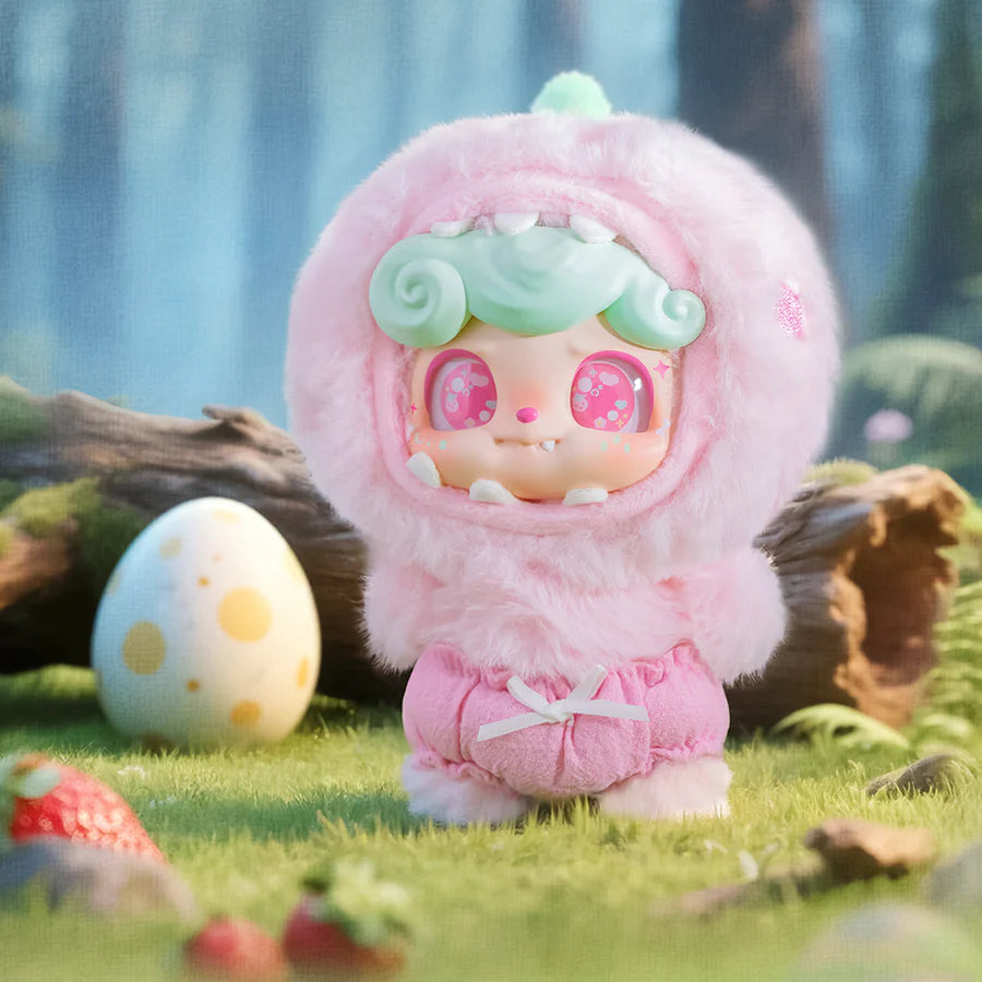 Q.kid Fairy Tales Series Plush Blindbox featuring whimsical baby toys like a cartoon plush character, perfect for collectors of imaginative art toys.