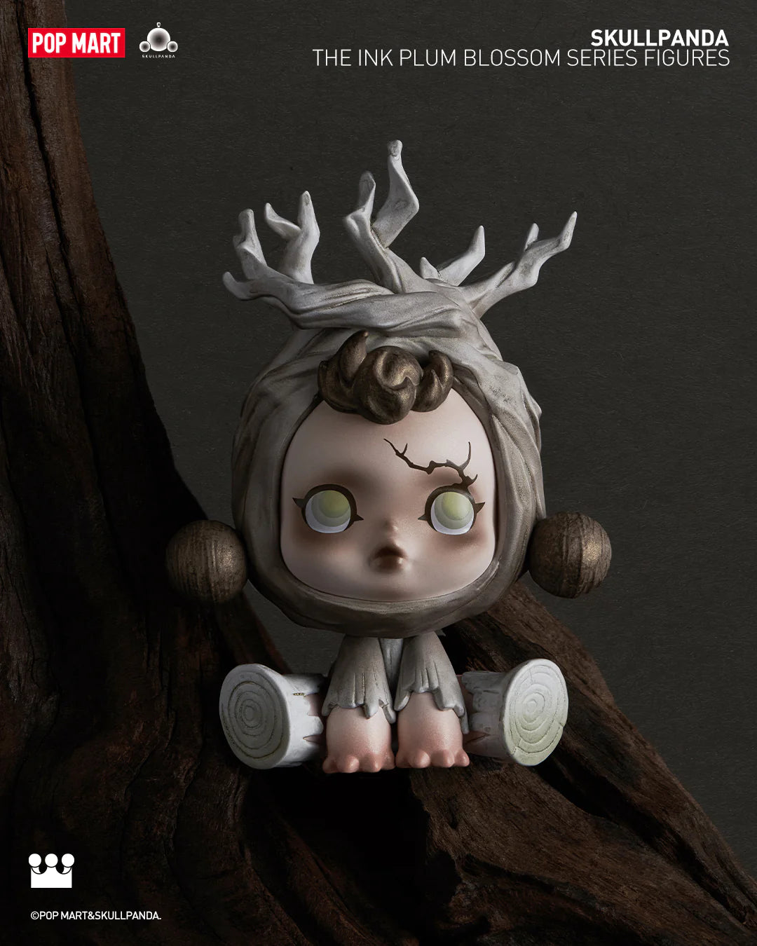 SKULLPANDA The Ink Plum Blossom Blind Box Series