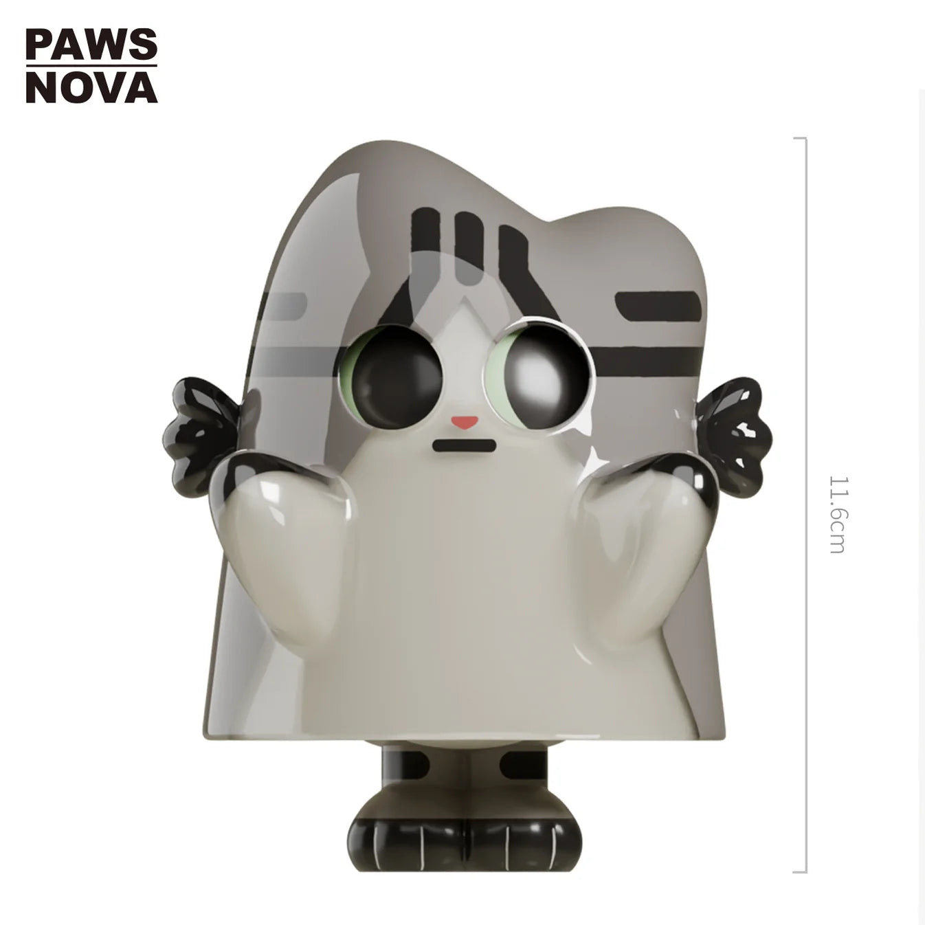 Trouble Crew DoshiiCat Standing Tabby Cat Figure