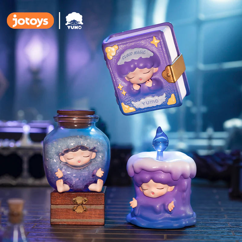 Yumo Magic Manual Series Mini Blindbox, featuring 23 collectible designs with hidden rarity levels. Ideal for fantasy enthusiasts and collectors seeking magical surprises.