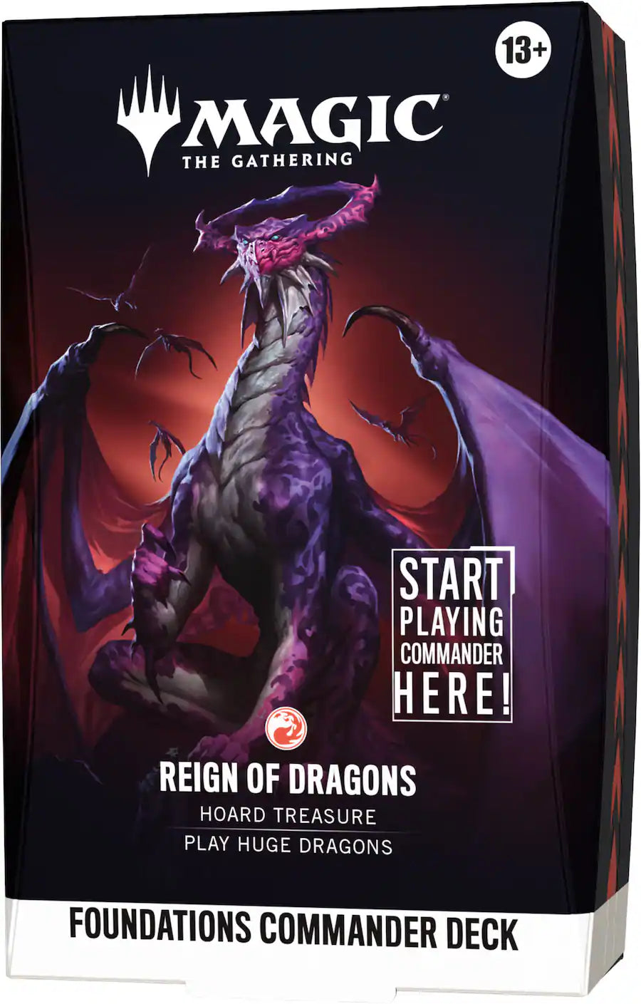Magic: The Gathering Foundations Commander Deck - Reign of Dragons