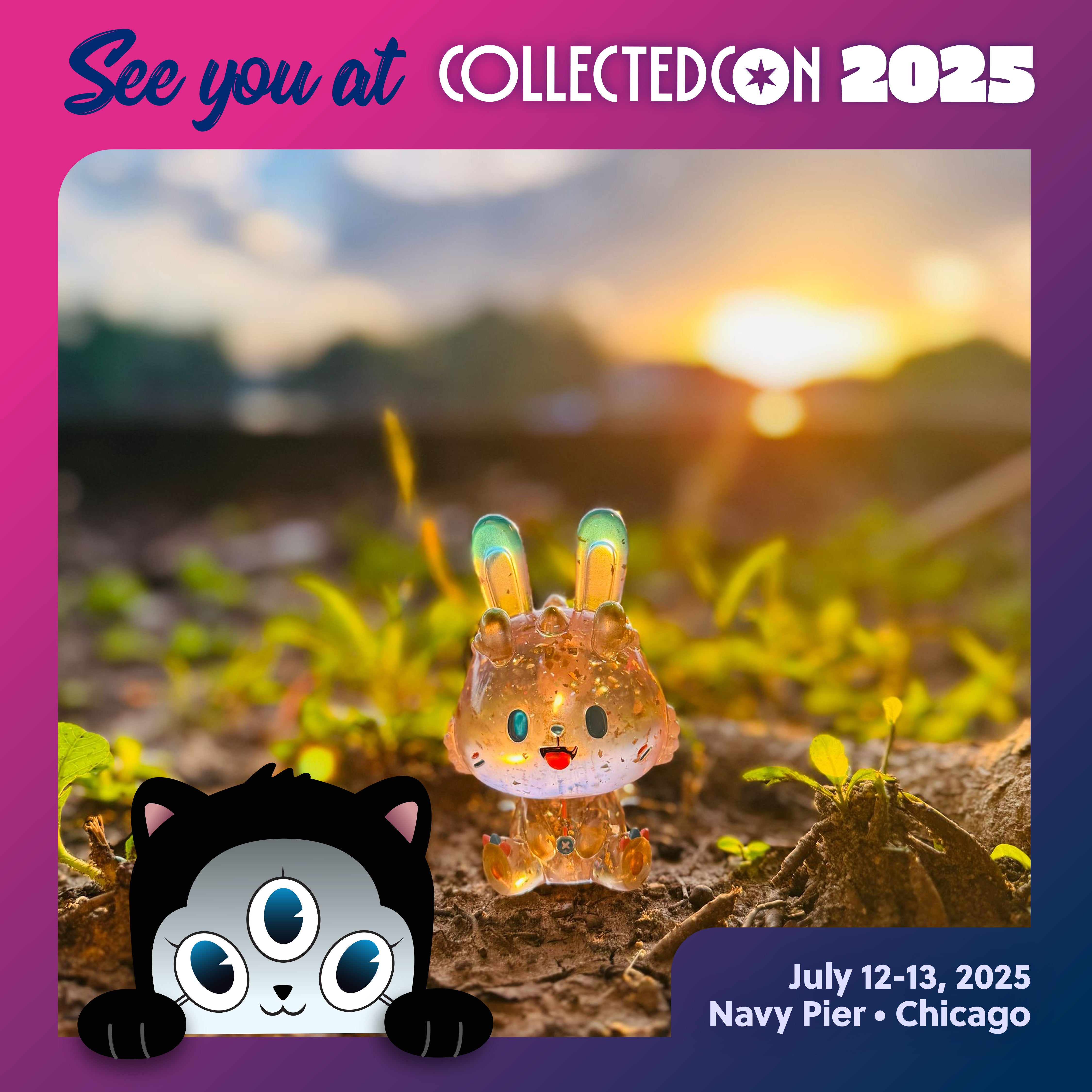 Golden Hour Dragon Robin by Kotten Factory, a 10 cm resin art toy, featuring a unique three-eyed cartoon dragon design, perfect for collectors.