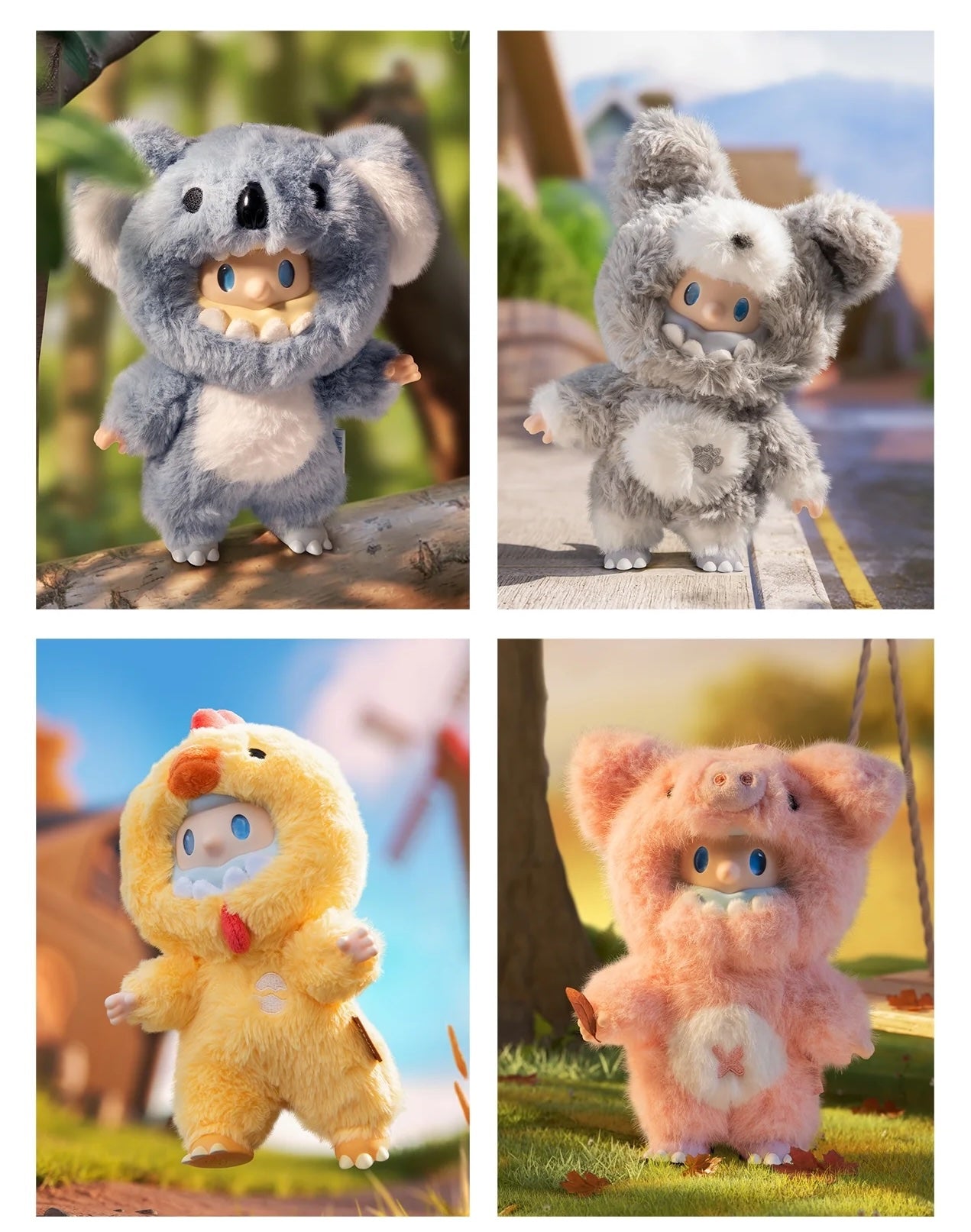 Farmer BOB ANI-MONSTER Plush Blind Box Series