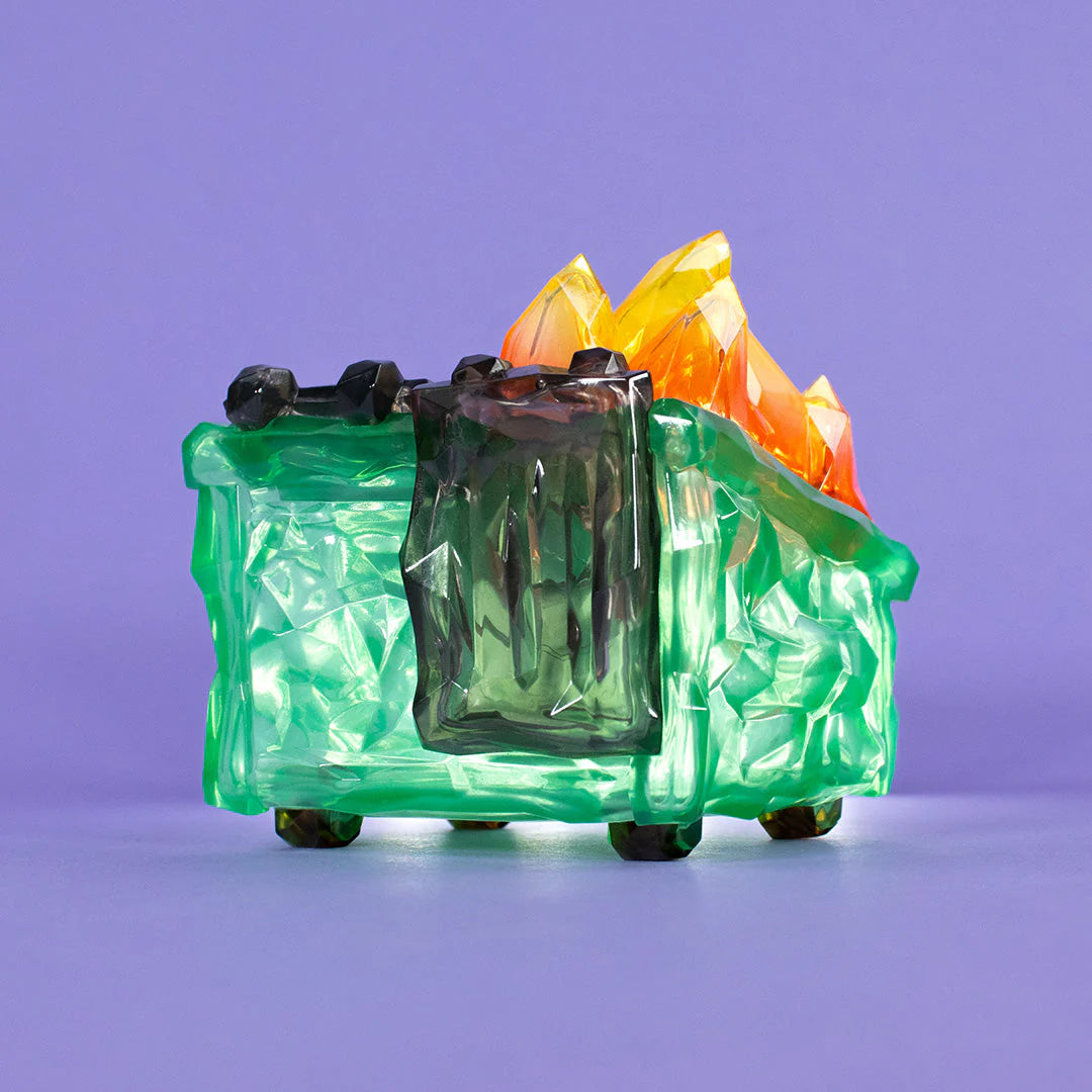 Gem Dumpster Fire Vinyl Figure