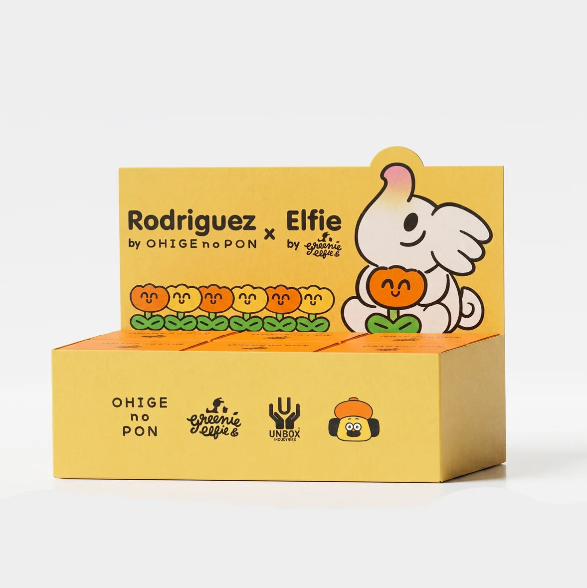 Greenie & Elfie x Ohige no Pon Flower Blind Box Series - Preorder