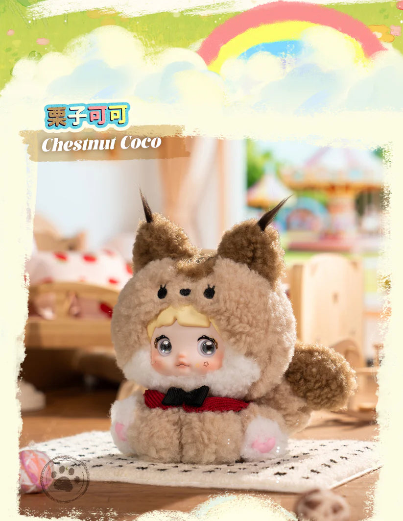 Nommi Sitting Zoo Plush Blind Box Series