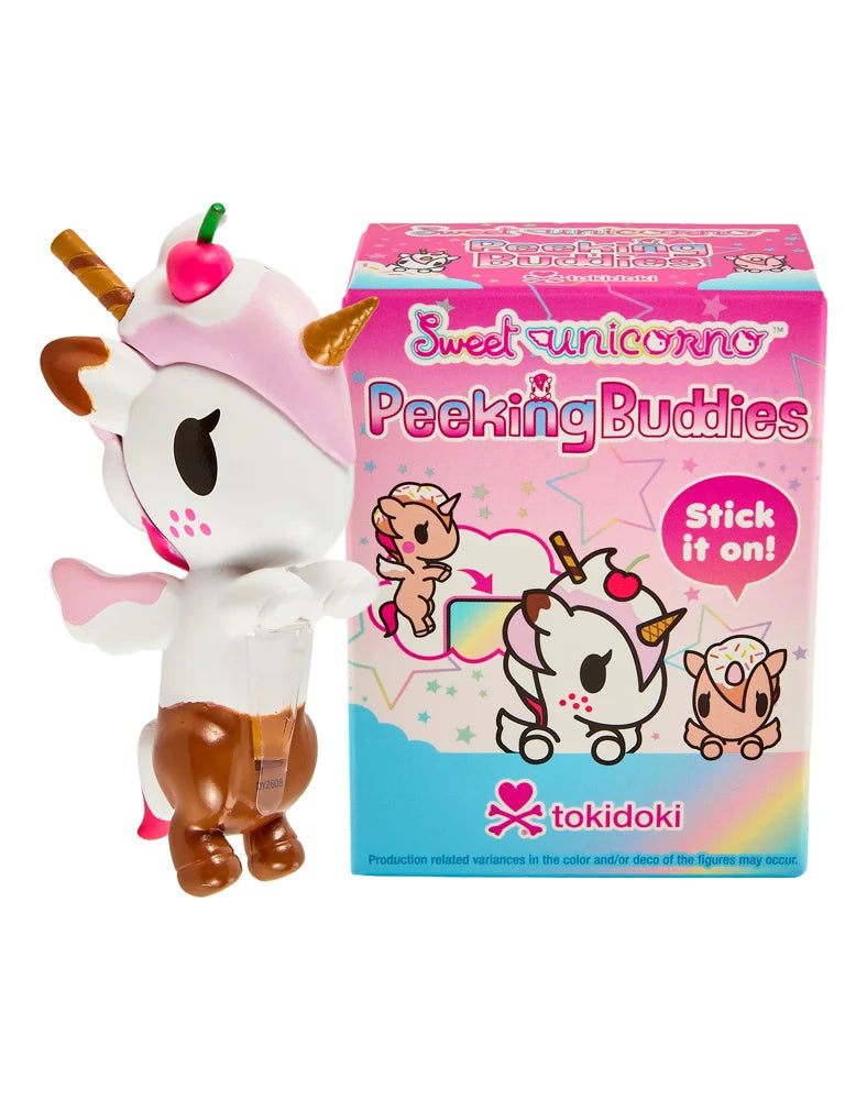 Sweet Unicorno Peeking Buddies