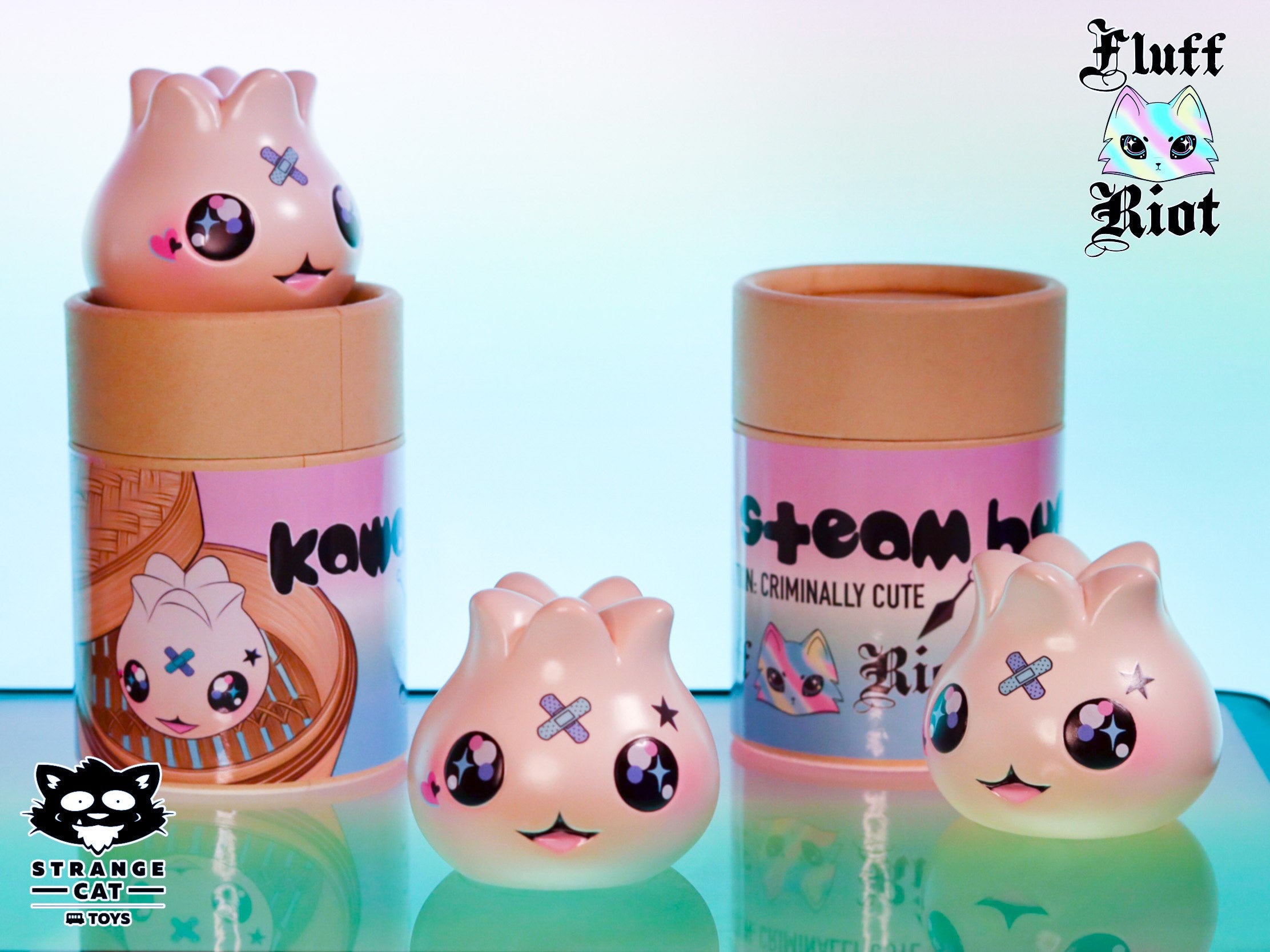 Dumplings - Kawaii Steam Bun Edition by Fluff Riot
