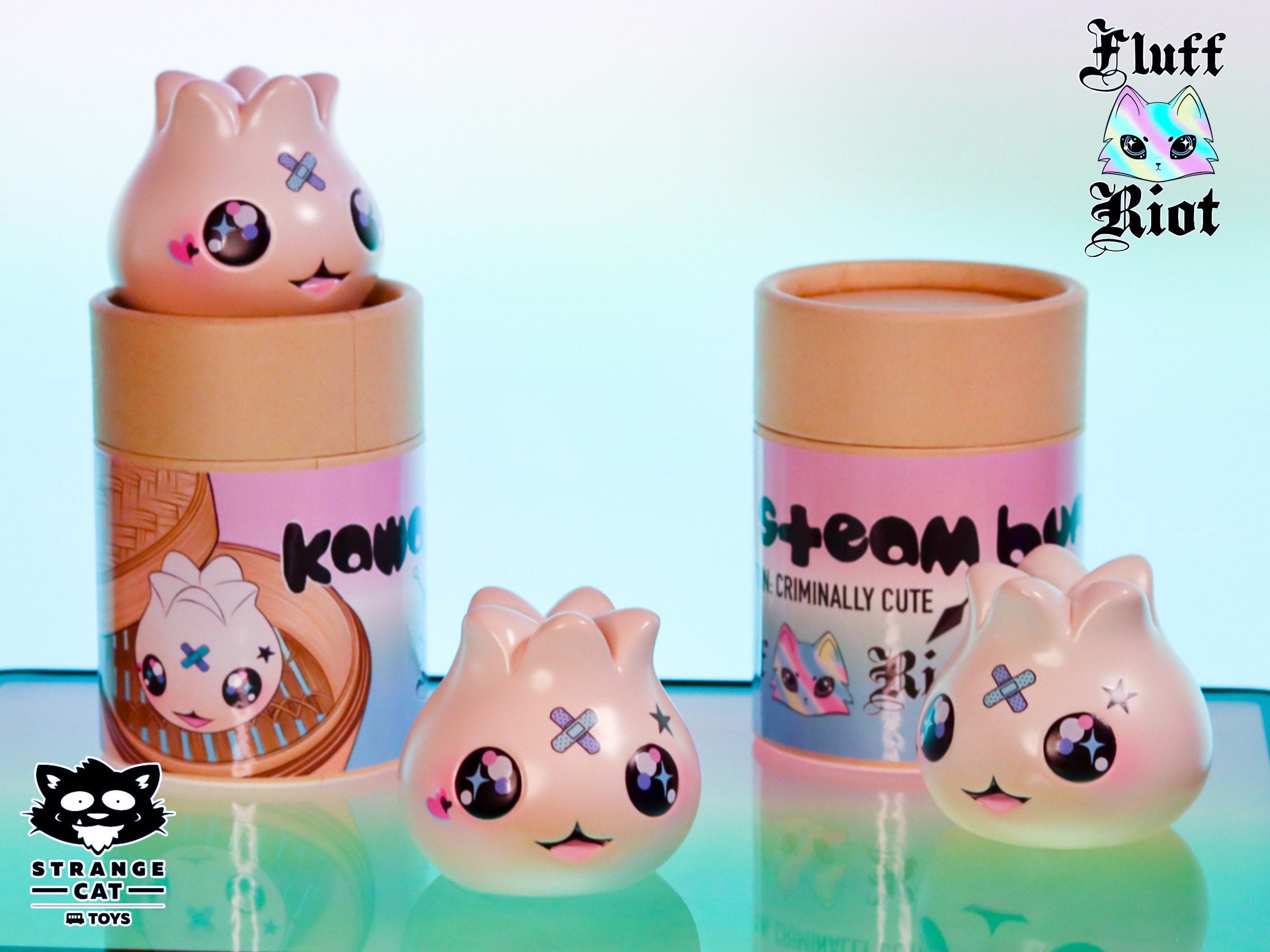 Dumplings - Kawaii Steam Bun Edition by Fluff Riot