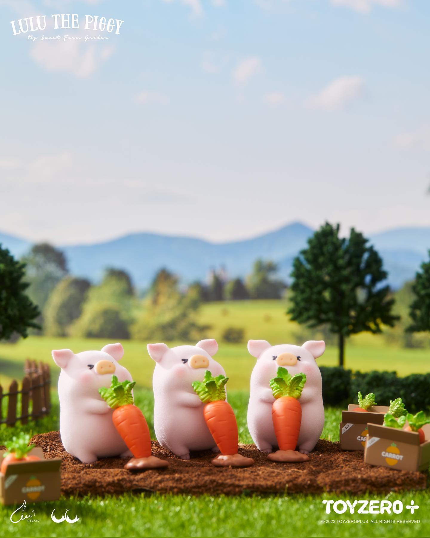 LuLu The Piggy Farm Blind Box Series by Cici’s Story x ToyZero Plus