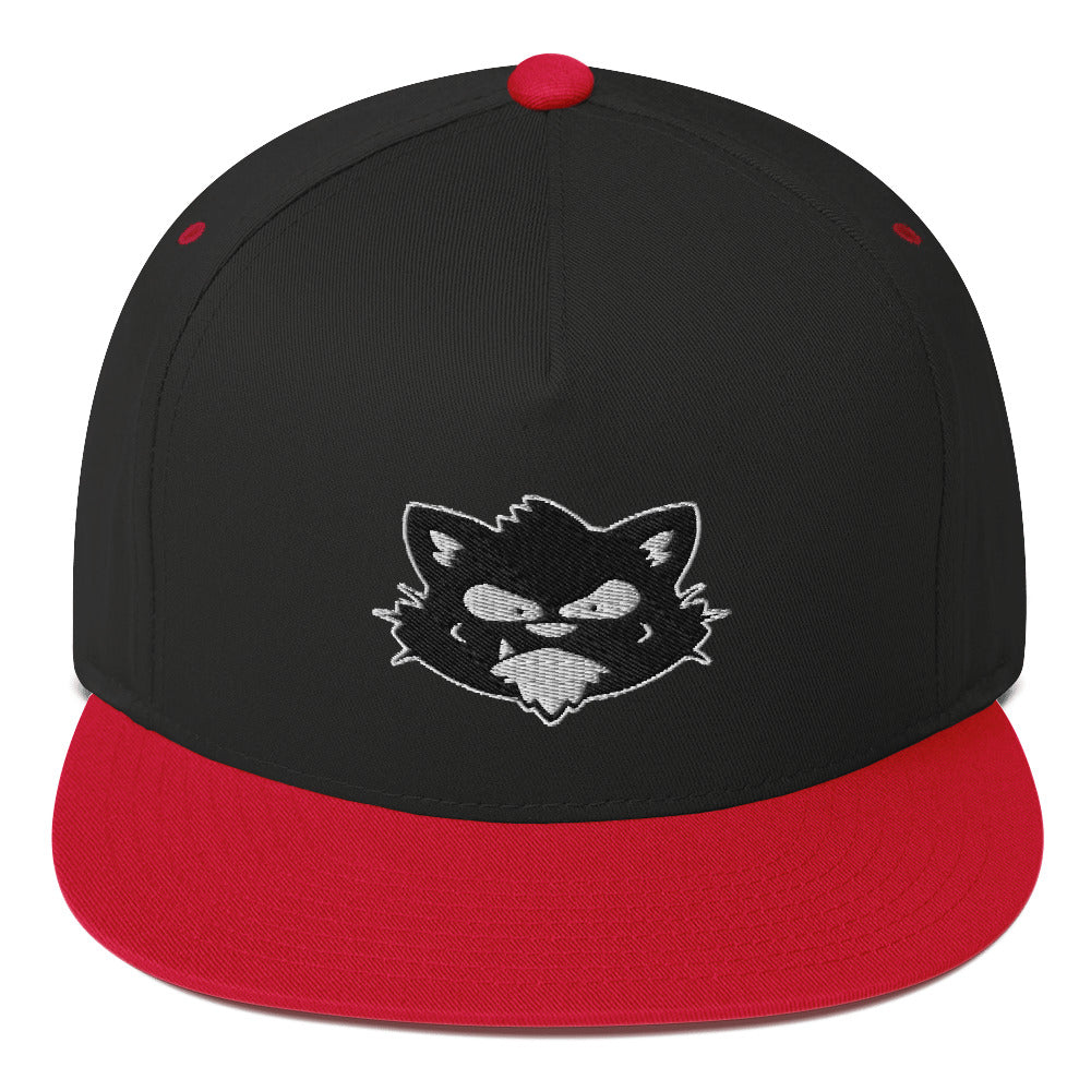 Strangecat Logo Flat Bill Cap